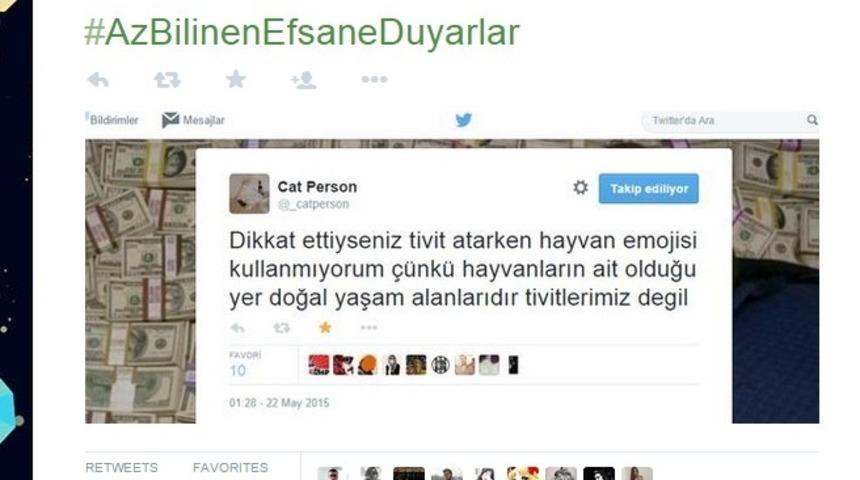  #AzBilinenEfsaneDuyarlar Etiketiyle Paylaşılmış Duyar Kasmaktan &Ccedil;ok G&uuml;ld&uuml;ren 25 Efsane Tweet