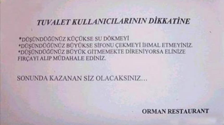 Tuvaleti Mizah Şovun Başkenti Yapan 23 Komik Tuvalet Yazısı