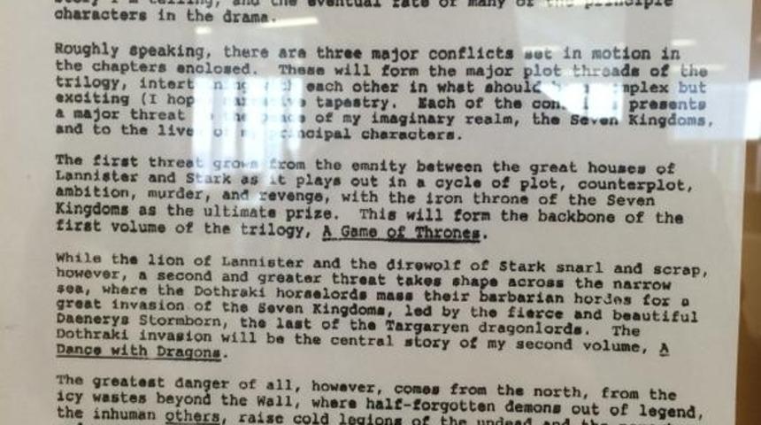 Game of Thrones Yazarının, Kitap Yayılmadan Önce Editörüne Yazdığı Mektup: Ne Demek Jaime Tahta Geçiyor?
