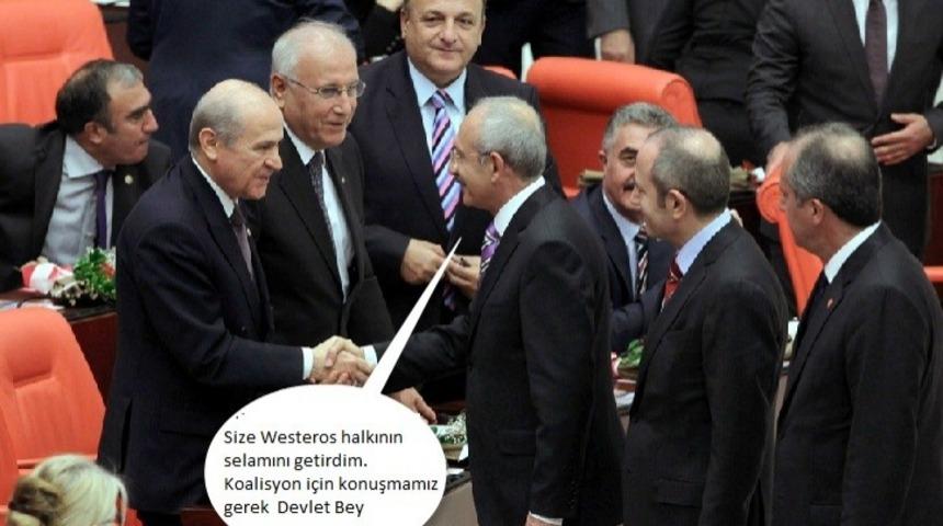Kılı&ccedil;daroğlu'nun Teklifinden Sonra Paralel Evrende Game Of Koalisyon!