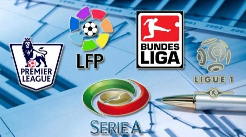 D&uuml;nyada Futbolcu Başına En Fazla Para &Ouml;deyen 15 Lig