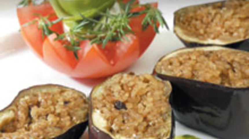 Zeytinyağlı Patlıcan Dolma