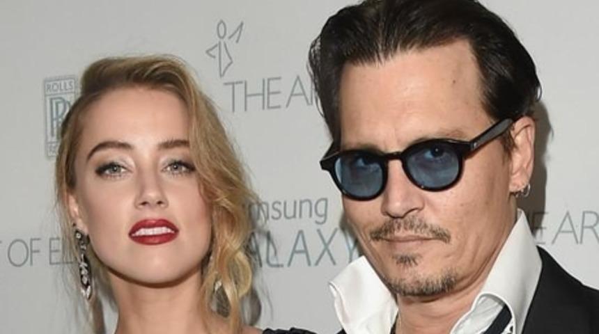 Johnny Depp'in eşine ka&ccedil;ak&ccedil;ılık su&ccedil;laması