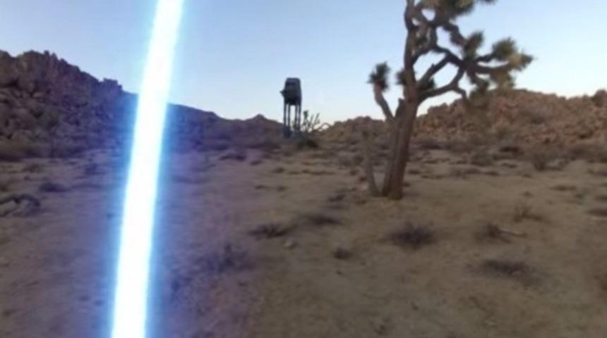 Bir Jedi Kafasına GoPro Takarsa Neler Olur? (Video)