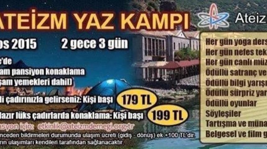 Yapılacak Ateizm Kampı'na Alternatif Olabilecek; İslami Abi Kampı