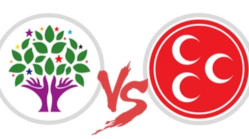 Adım Adım MHP ve HDP Arasındaki "Şerefsiz" Krizi... Cumhurbaşkanı da Dahil Oldu! 