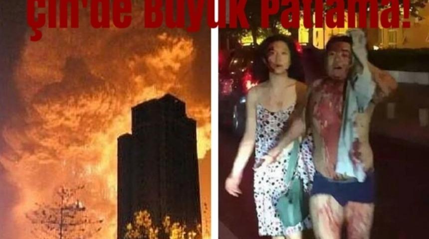 Çin'in Tianjin Kentinde Devasa Patlama
