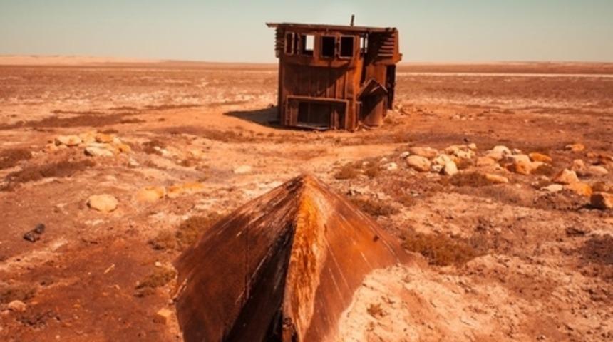 % 85'i Yok Olan Aral Gölünün Ardında Bıraktığı Hüzün Veren Gemi Mezarlığı Fotoğrafları