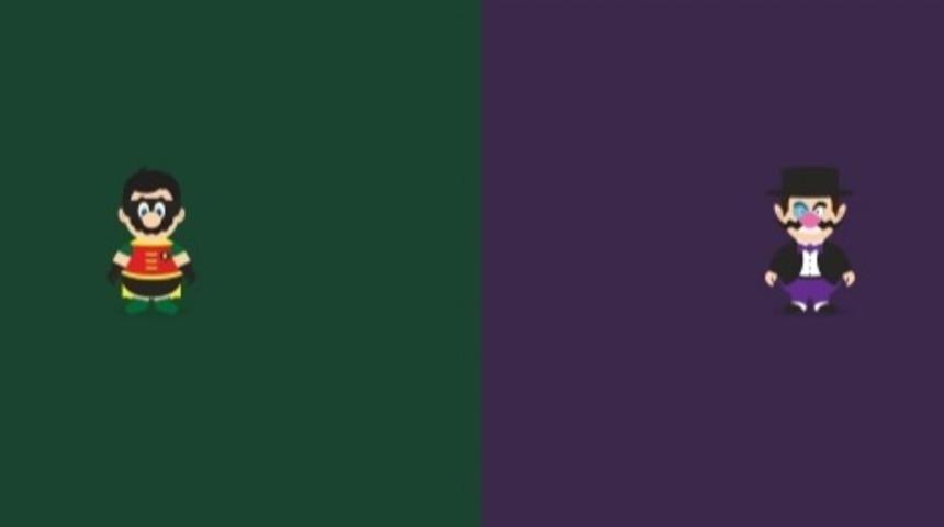 Mario ve Can D&uuml;şmanı Wario Şeklinde &Ccedil;izilmiş 15 S&uuml;per Kahraman ve Onun S&uuml;per K&ouml;t&uuml; D&uuml;şmanı!