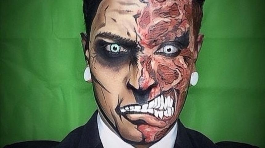 Sadece Makyajla Kendini Süper Kahramana Dönüştüren Adam: Argenis Pinal!