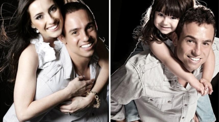 Kazada Kaybettiği Eşi İle Olan Fotoğrafları Küçük Kızı İle Yeniden Canlandırdı