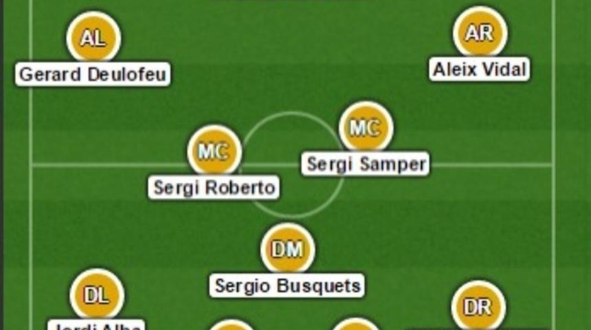 Bağımsızlığını İlan Eden Katalonya Ve Olası Milli Takımı'nın İlk 11'i