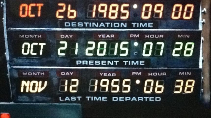 Geleceğe D&ouml;n&uuml;ş G&uuml;n&uuml; Geldi Ama Sen Gelmedin Marty McFly