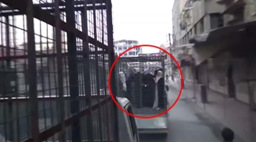 Suriye &lsquo;deki İsyancılardan Kan Donduran Yeni Savunma Taktiği &lsquo;Kafes&rsquo;