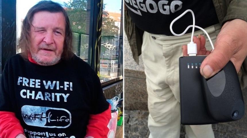 Çek Cumhuriyeti'nde Evsizleri Kablosuz Modeme Çeviren Proje 