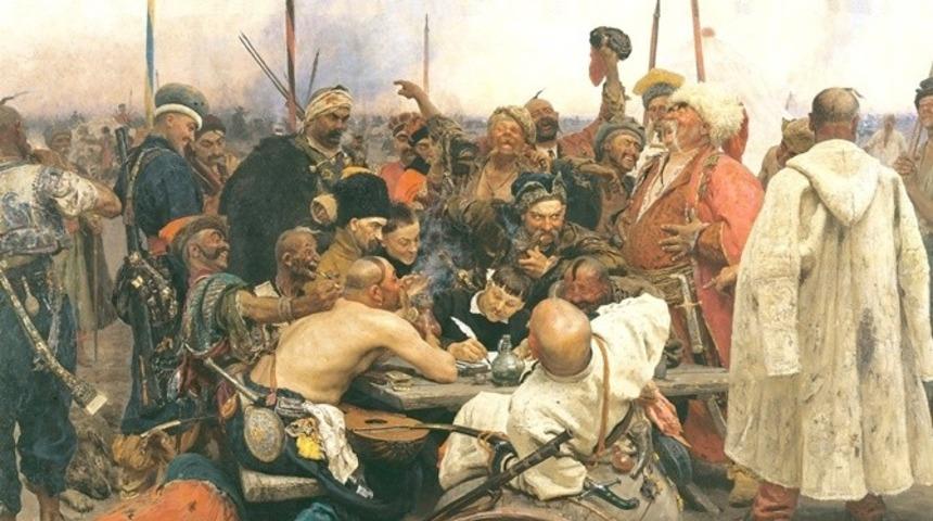 Türk Sultanına Mektup Yazan Zaporojya Kazakları