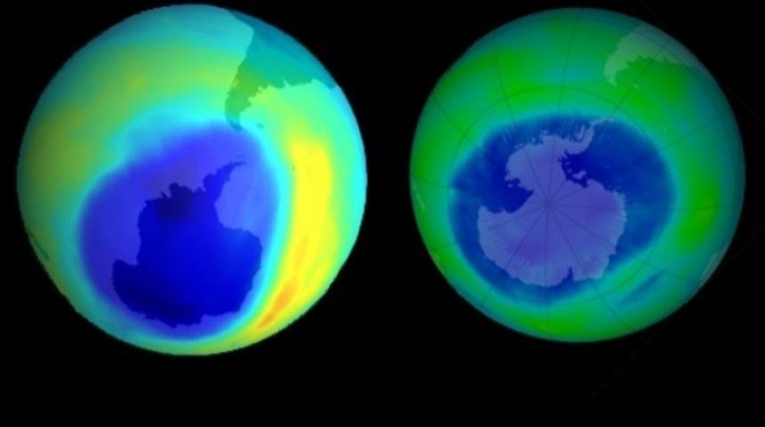 Kuzey Amerika&rsquo;dan Daha B&uuml;y&uuml;k Bir Ozon Deliği
