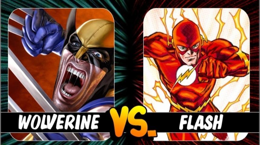 Marvel - DC Kapışmasında 2. Round: Wolverine vs The Flash