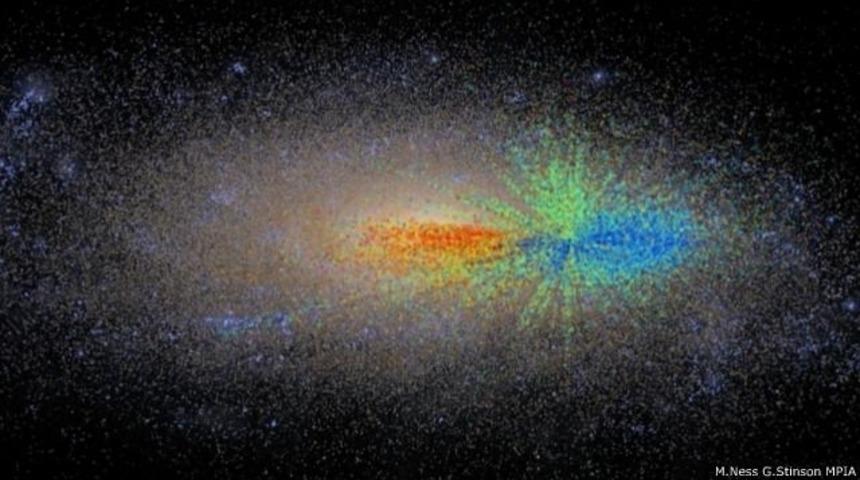 Samanyolu'nun En Detaylı 'Yaş Haritası' Çıkarıldı