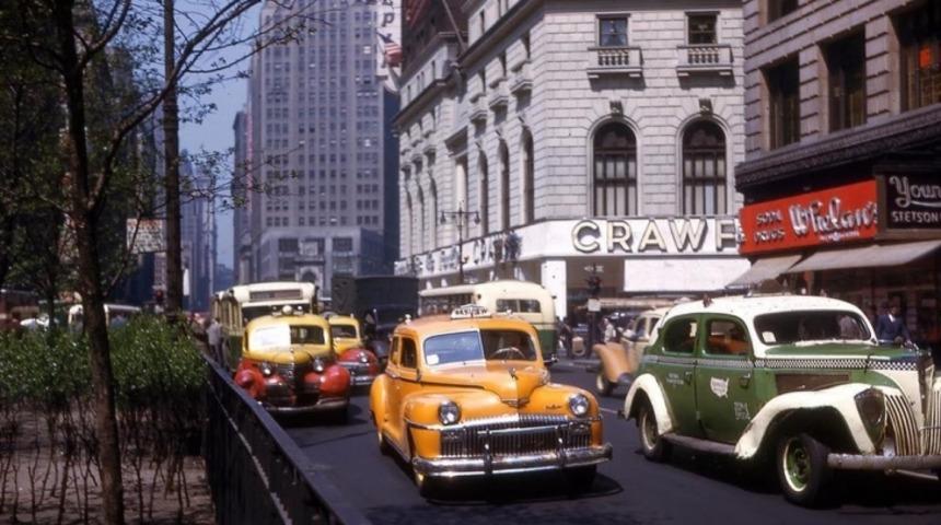 II. D&uuml;nya Savaşı Sonrası D&uuml;nya'dan Renklendirilmiş Kareler