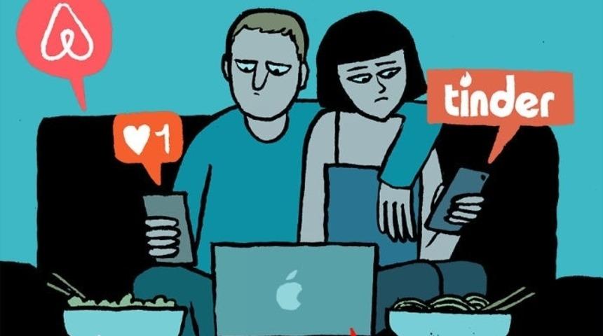 Hayatımız mı Kolaylaştı, Yoksa Hayatımız Yok mu Oldu? Sosyal Medya Bağımlılığımızı Harika İfade Eden 10 İl&uuml;strasyon (2. B&ouml;l&uuml;m)