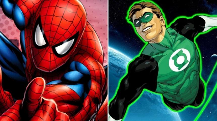 Marvel - DC Kapışmasında 5. Round: Mahallenizin Dostcanlısı Kahramanı Spider-Man ve Evrenin Polisliğini Yapan Green Lantern