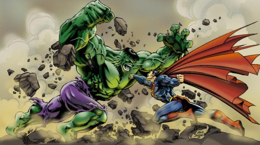 Marvel - DC Kapışmasında 8. Round: Aramızdaki Tanrı Superman ve Yumruğuyla Gezegen Patlatan Hulk
