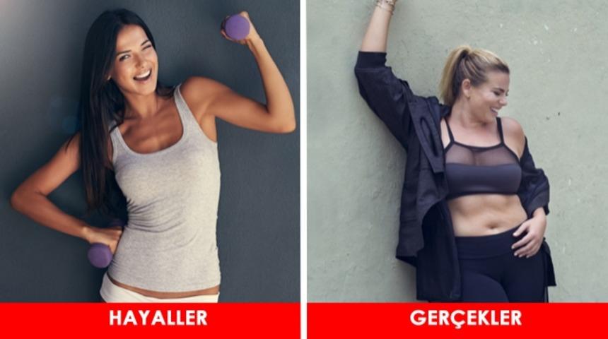 Sonunda Kadınların Spor Kıyafetleri İ&ccedil;inde Ger&ccedil;ekte Nasıl G&ouml;z&uuml;kt&uuml;ğ&uuml;n&uuml; G&ouml;steren Bir Fotoğraf &Ccedil;ekimi