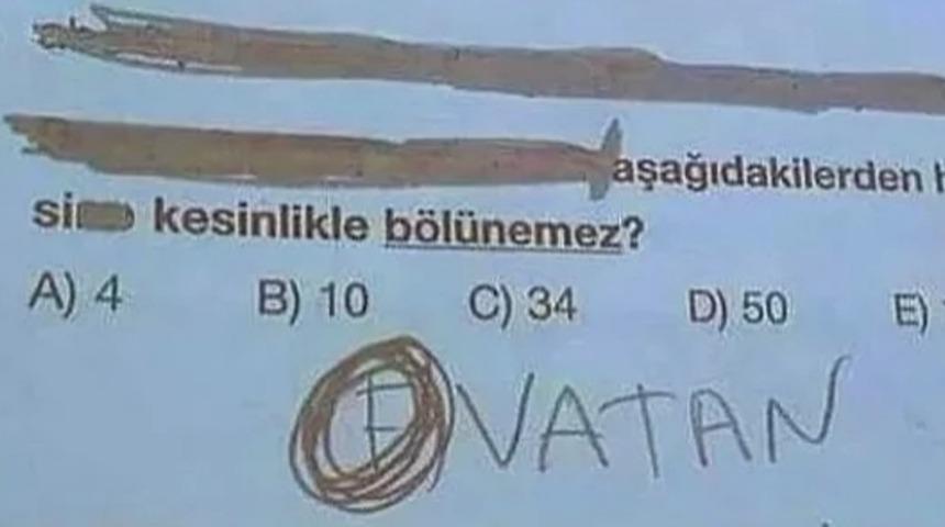 Zeki ama &ccedil;alışmıyor tanımına birebir uyan &ouml;ğrencilerin aşırı komik cevapları