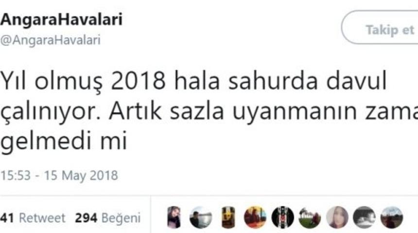 Sahur vaktiyle ilgili atılmış en komik Tweet'ler