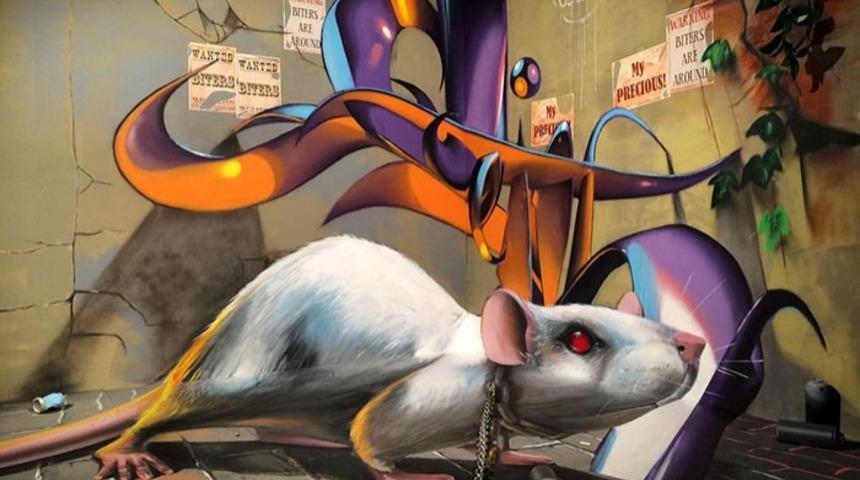 D&uuml;nyanın en iyi &uuml;&ccedil; boyutlu graffitileri!