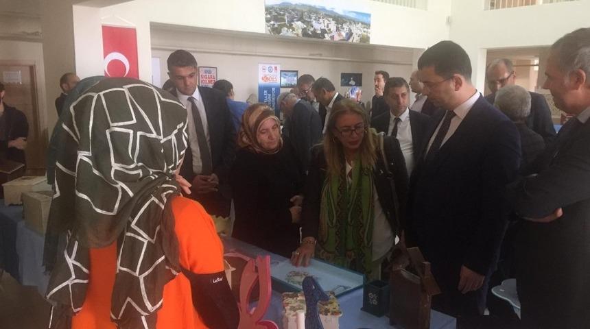 SODES kapsamında Aydıntepe&rsquo;de El Sanatları Sergisi