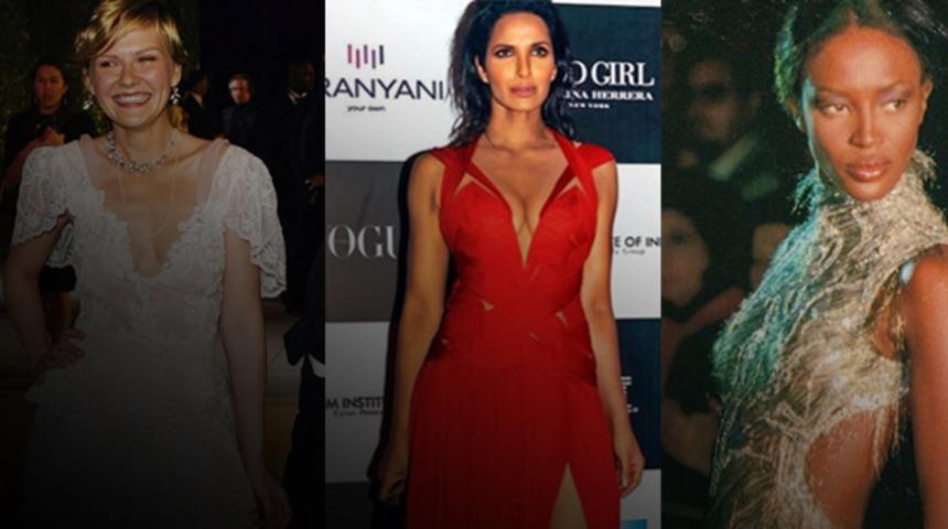 Gelinliğini giyen de var, 13 yıl sonra aynı elbiseyi giyen de! İşte aynı kıyafeti giymekten çekinmeyen ünlüler