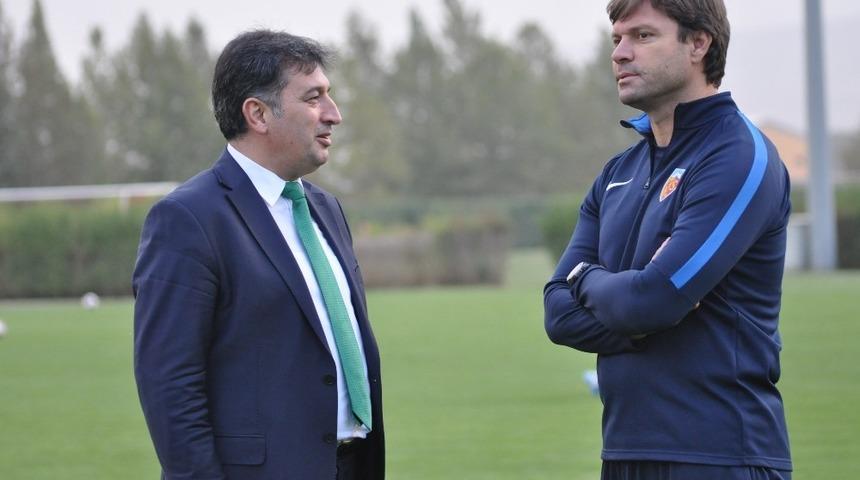 Kayserispor’a destek ziyareti