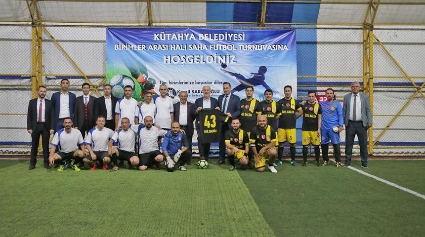 Futbol turnuvası başladı
