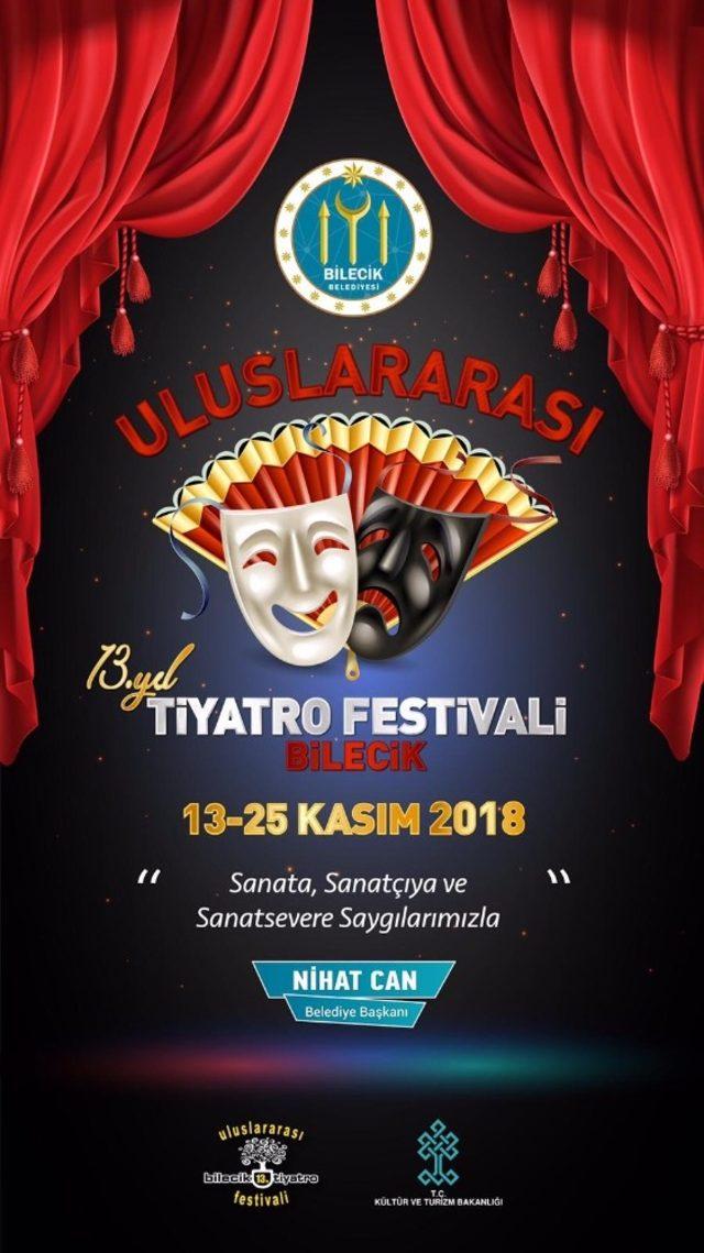 13. Uluslararası Bilecik Tiyatro Festivali gün sayıyor