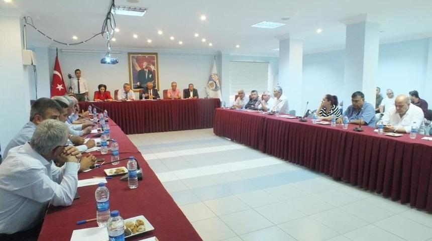 Kaş Belediyesi Ekim meclisi