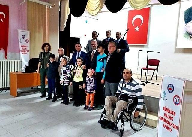 ‘Gönülden Dillere, Çanakkale’den Afrin’e Projesi’