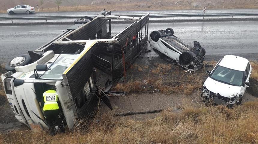 Yeşilhisar’da kaza: 2 yaralı