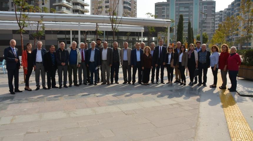 Başkan Toyran CHP Y&ouml;netimi ve Belediye Meclis &Uuml;yeleri İle biraya geldi