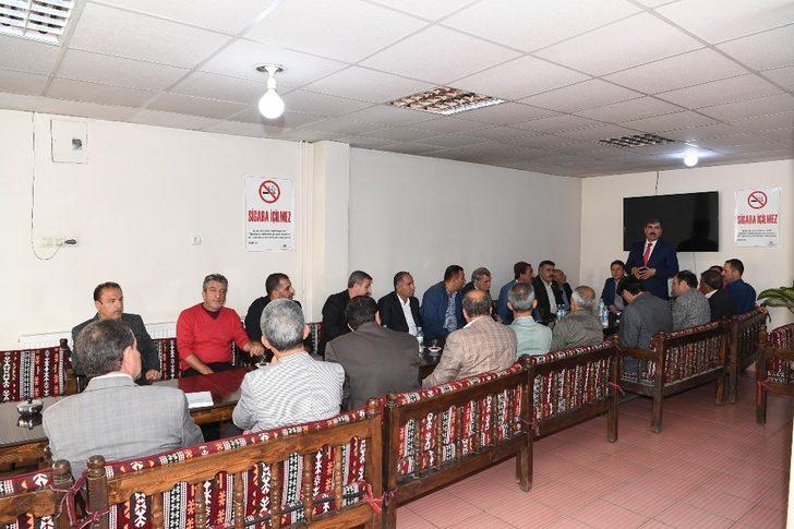 Başkan Asya, merkez mahalle muhtarları ile bir araya geldi G2