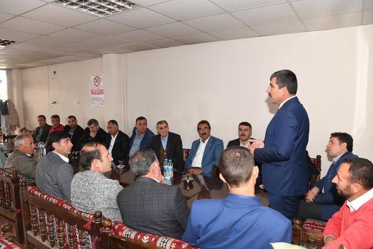 Başkan Asya, merkez mahalle muhtarları ile bir araya geldi G4