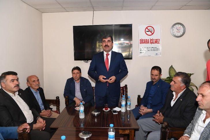 Başkan Asya, merkez mahalle muhtarları ile bir araya geldi G5