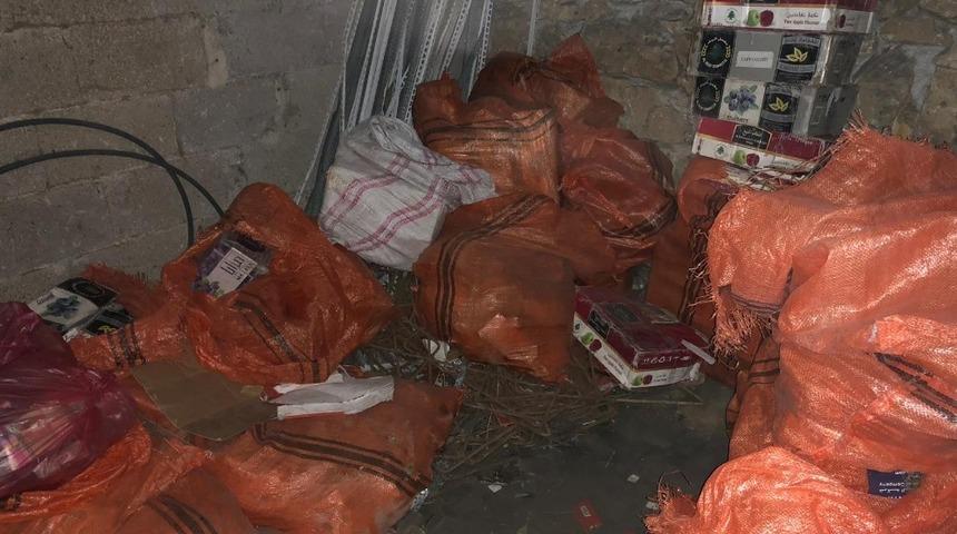 Van’da 650 kilogram kaçak nargile tütünü ele geçirildi