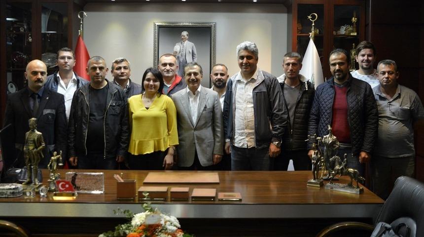 Genel-İş&rsquo;ten Başkan Ata&ccedil;&rsquo;a ziyaret