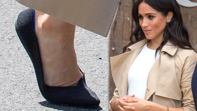 Meghan Markle topuklu ayakkabıdan da vazgeçti! Giydiği babetle takdir topladı