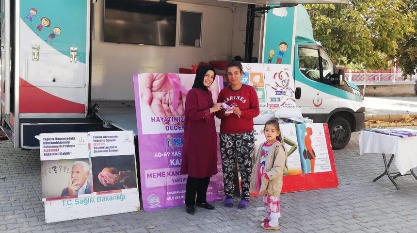 Sarıg&ouml;l&rsquo;de meme kanserine karşı bilin&ccedil;lendirme