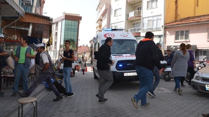 Balkondan d&uuml;şen kadın ağır yaralandı