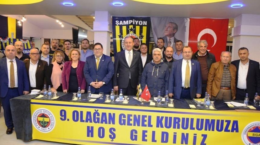 Biga Fenerbah&ccedil;eliler Derneği Başkanı  Arda Bozkurt oldu