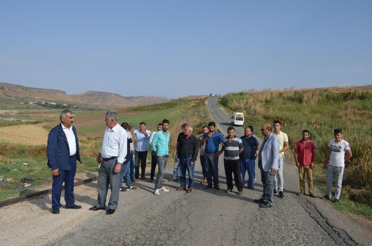 Köylülerden bozuk yol protestosu G5